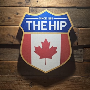 The Tragically Hip 12x10 Wall Decor Hand Painted