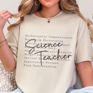 Science Teacher Shirt or Sweatshirt, Women in Science Gift, Teacher Appreciation, STEM Teacher Shirt, Scientist Shirt, Chemistry Teacher