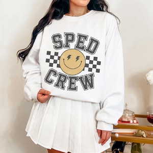 SPED Crew Shirt for Teachers, SPED TShirt, SPED Sweatshirt, Special Education Teacher Gift, Special Ed Teacher Shirt, Special Education