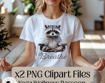 Mindfulness wasbeer PNG zen yoga clipart meditatie kalme kunst schattige dieren tshirt sublimatie