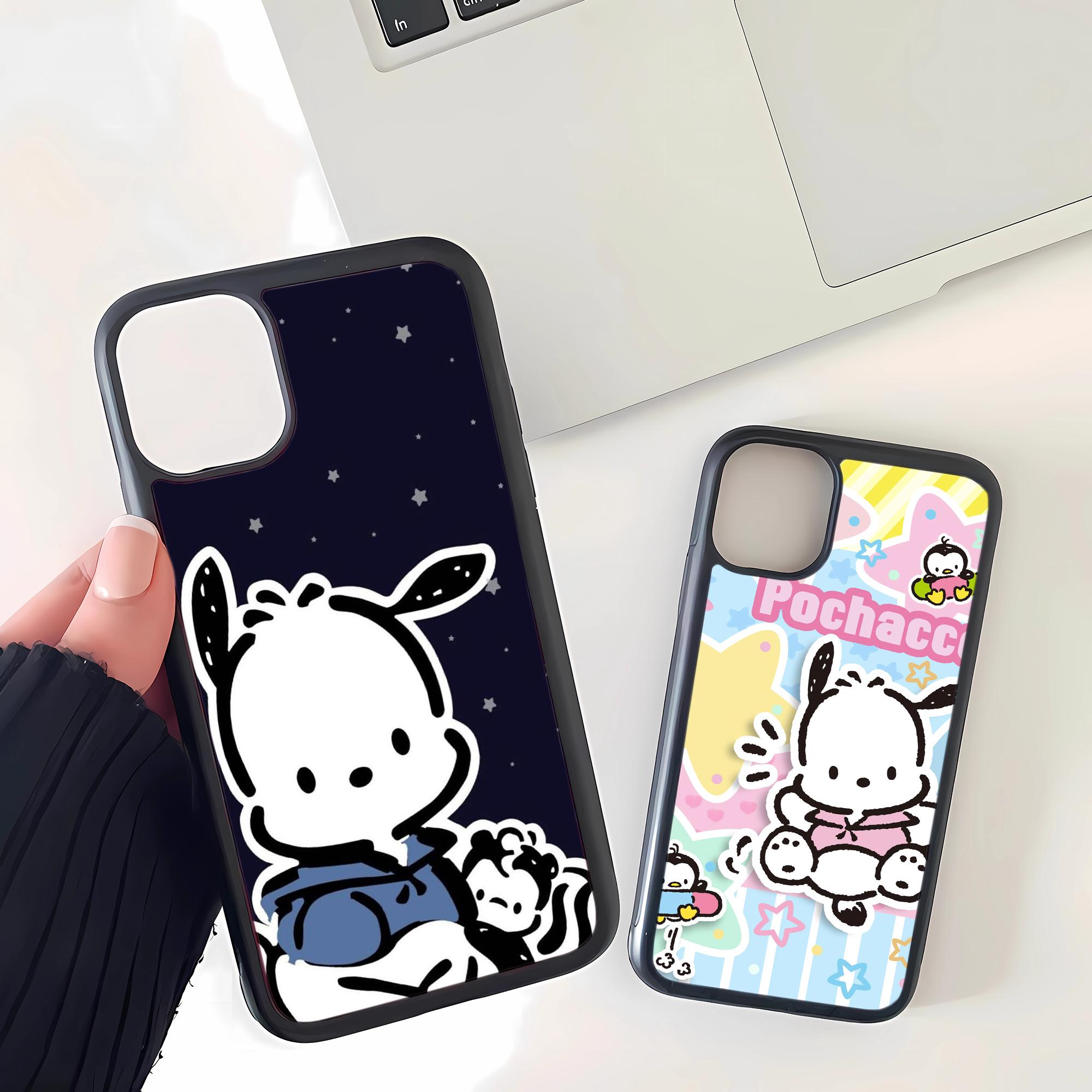 Pochacco Case iPhone 17 16 15 14 13 12 11 Case Samsung Galaxy Case