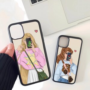 Funny Disney Girl case iPhone 16 15 14 13 12 11 Case Samsung Galaxy Case Nexus Case HTC case LG case Google case