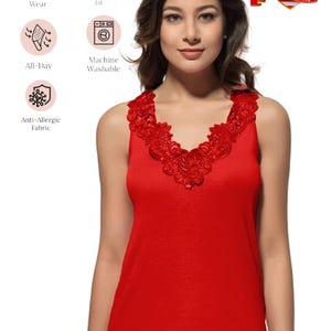 Camisola de encaje de algodón natural, cómoda, duradera, suave y elástica, informal, ideal como regalo de Navidad.