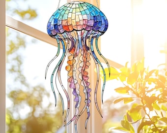Acrylkwal Suncatcher, huisdecoratie kust