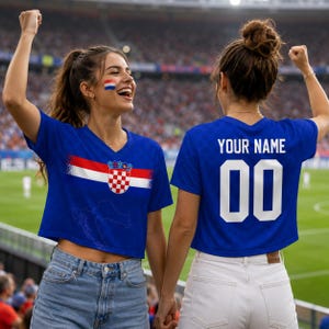Croatia Soccer Jersey Croatian Flag Shirt, Croatia Football Jersey Gift for Men Women 8 image 5
