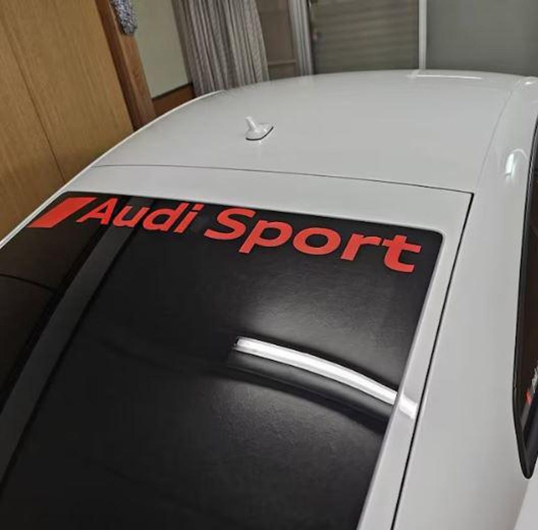 Audi Vip Sticker Audi Sport Decal Sticker for Windshield or Back Window Car Vinyl ...