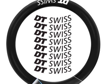 12pcs DT Swiss stickers decals on bicycle rims , ALL colors available high quality for bicycle rims. Waterproof, sun-resistant