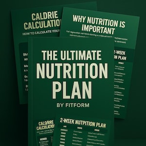 Ultimate Nutrition Plan PDF – 14-Day Meal Prep Guide for Weight Loss, Muscle Gain, & Healthy Eating – Digital Download