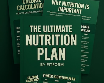 Ultimate Nutrition Plan PDF – 14-Day Meal Prep Guide for Weight Loss, Muscle Gain, & Healthy Eating – Digital Download