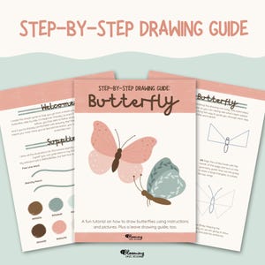 Butterfly Drawing Guide: Step-by-Step Art Tutorial (PDF Download
