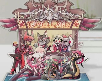 Hazbin Hotel Standee