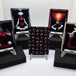 Art Decodence: Rock, Paper, Scissor and Bomb card set