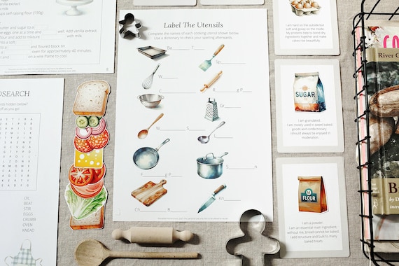 Home Economics Mini Unit For Ages 10-11: Introduction to Cooking, Baking and The Culinary Arts Homeschool Curriculum (PDF Download)