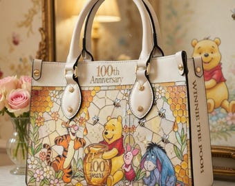 Torebka skórzana z okazji 100. rocznicy Kubusia Puchatka, torba w stylu vintage