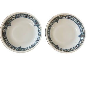 Shenango China USA Fertig von Arthur Schiller&Son Schalen 5 im Zweier-Set