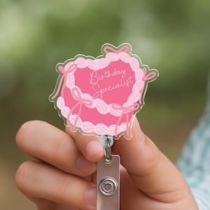 Birthday Specialist Badge Reel, Labor and Delivery Nurse Gift