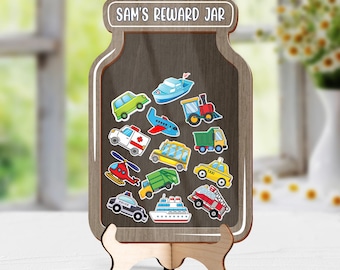 Benutzerdefinierte Arbeitsplätze Klassenzimmer Belohnung Glas, Autos Magnet Belohnung Glas, Lehrer Geschenk, Schulanfang, Beruf Kinder Glas
