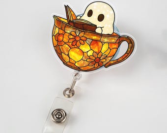 Halloween Geist und Buch Reel, Halloween Herbst Vibes, ID-Clip
