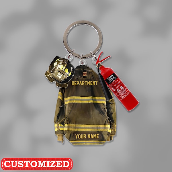 Firefighter Ring - Etsy