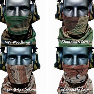 Airsoft Custom Breathable Snood Face Protection [Shop on time away until 25th of August] [Pre-Order Accepted]