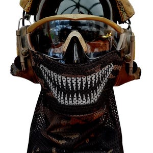 Custom Airsoft [MK6 VENOM] Breathable Mesh Snood Face Mask [Shop on time away until 25th of August] [Pre-Order Accepted]