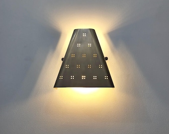Brass Wall Sconce, Modern  Wall Light, Mid Century Lamp, Hallway Lighting Fixture