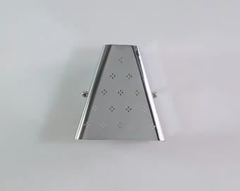 Wall Sconce, Silver Wall Light Fixture, Mid Century Modern Lamp for Bedroom
