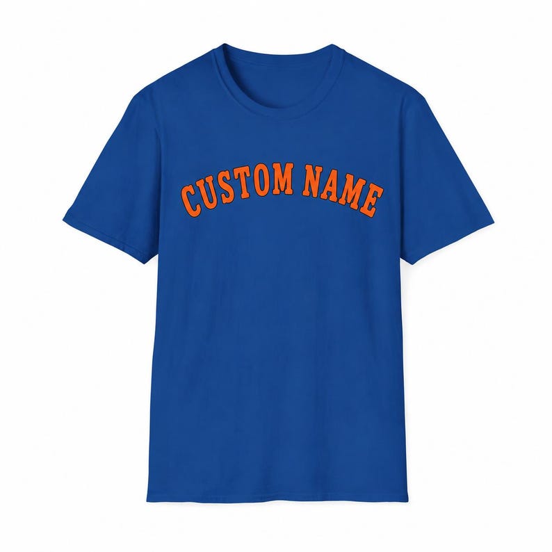 Custom Name Personalized TS Royal Blue Basketball Shirt, Custom Fan Tee, New York Basketball T shirt image 2