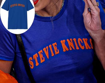 Stevie Knicks Shirt, Stevie Knicks Tee, Blue Stevie Knicks Shirt