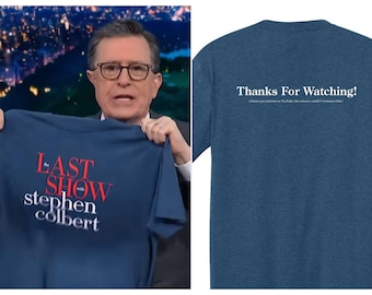 The Last Show With Stephen Colbert 2026 T-shirt