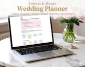 Ultimate Notion Wedding Planner Template | Budget Tracker, Guest List + Seating Chart, Day-of Timeline & Honeymoon