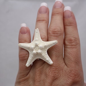 Starfish Ring, Boho Ring, Beach Wedding, Mermaid Ring, Ocean Ring, Starfish Accessories, Nautical Ring, Boho Jewelry, Mermaid Jewelry