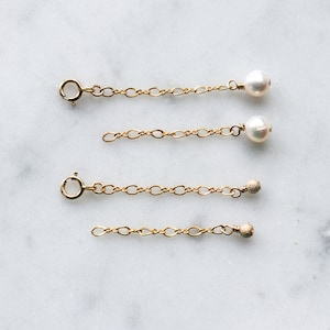 Necklace Extender, Extender Chain, Extension Chain, Chain Extender, Adjustable Chain, Bracelet Extender, Adjustable Extender, Expander Pearl