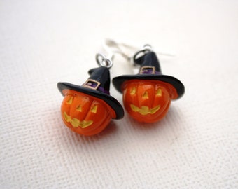 Boucles d’oreilles citrouille, Bijoux d’Halloween, Jack O Lantern, Boucles d’oreilles d’Halloween, Cadeau d’Halloween, Boucles d’oreilles mignonnes, Boucles d’oreilles d’automne, Boucles d’oreilles pour enfants