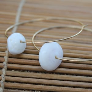 Hawaii Schmuck, Puka Muschel Ohrringe, Muschel Schmuck Strand Schmuck Hawaii Schmuck Muschel Ohrringe, Muschel Schmuck