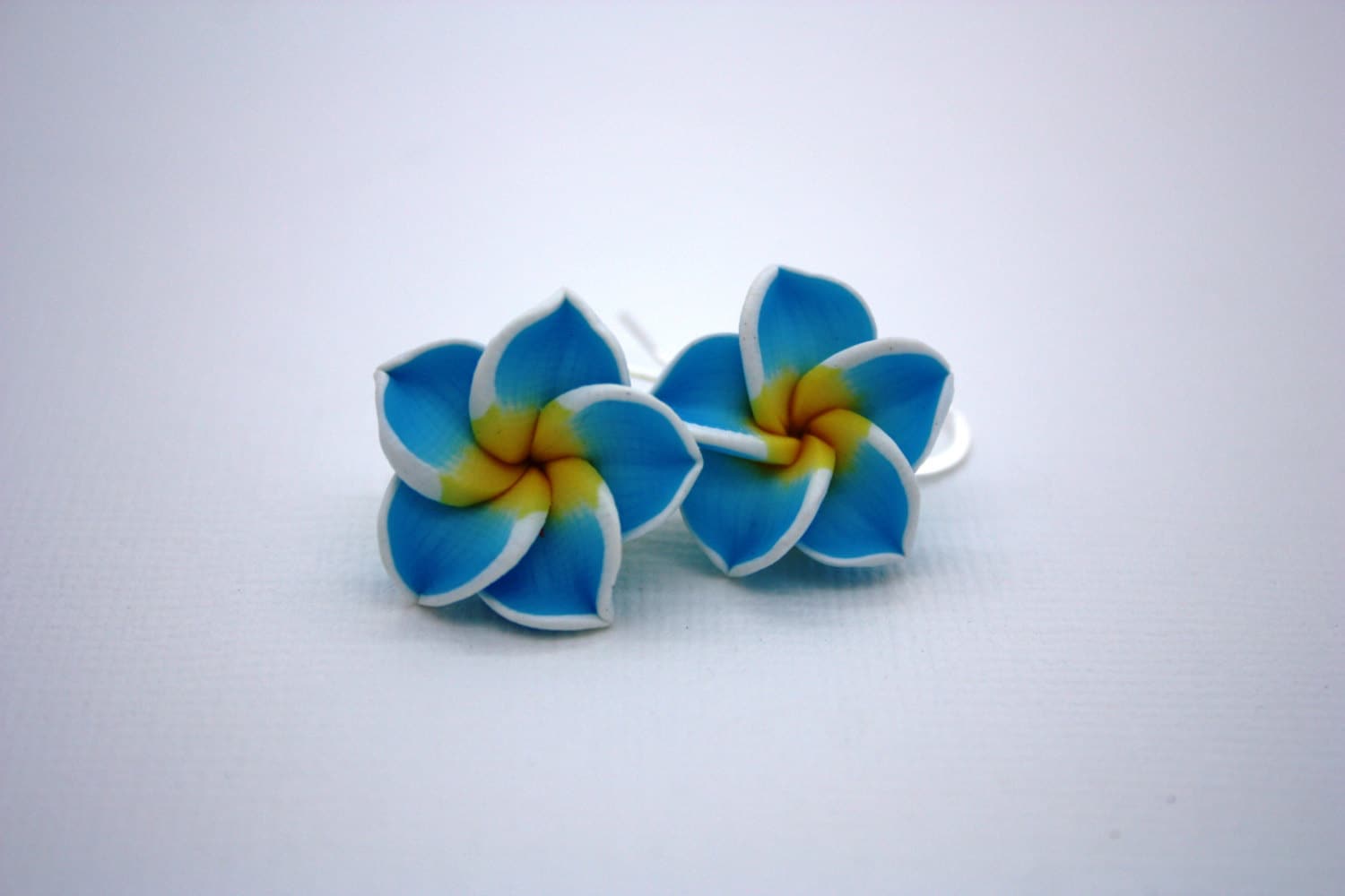 Flora Earrings - Blue