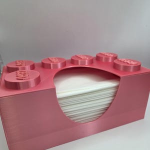 Lego inspired tissue box cover, Lego block, tissue holder, funny home decor
