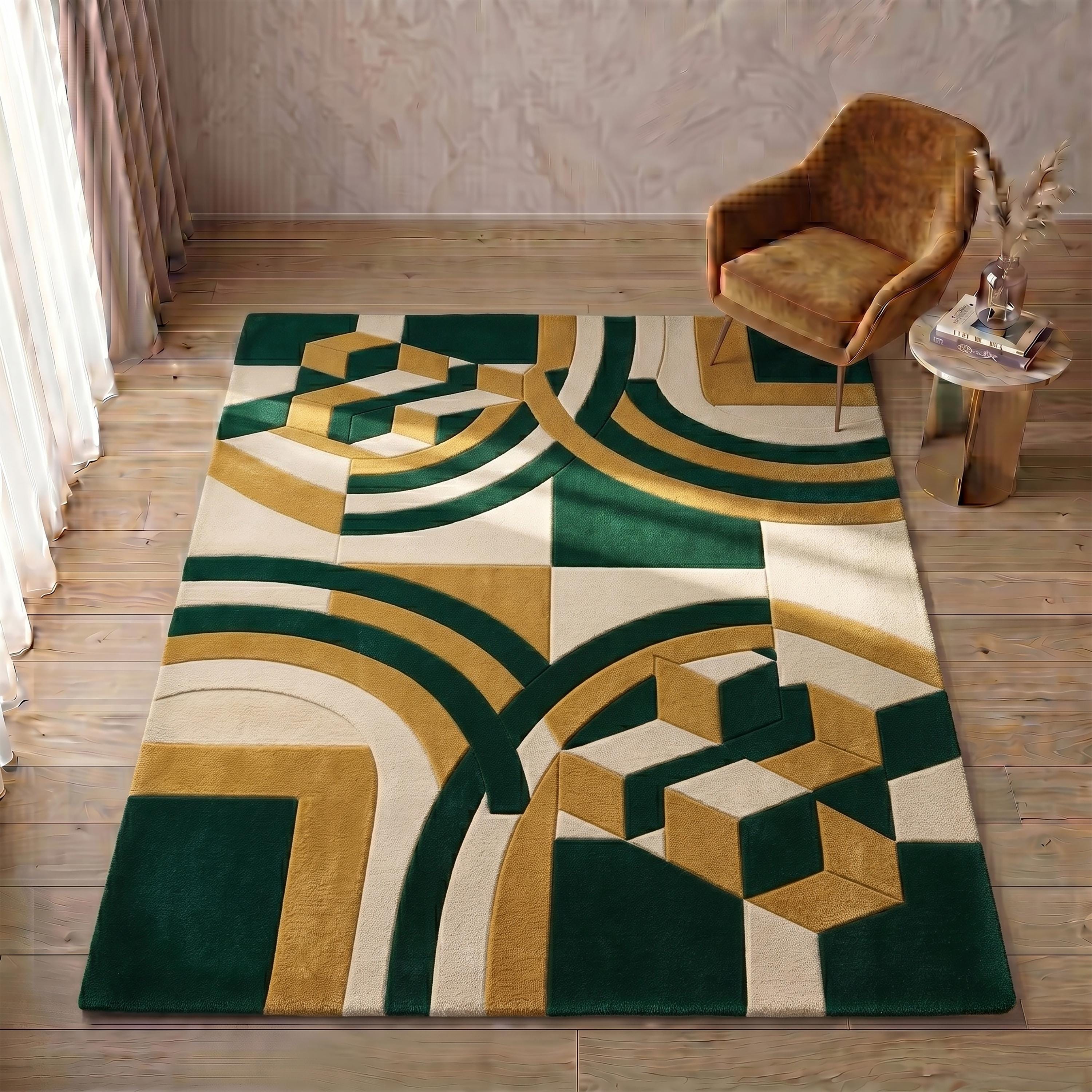 Mid century rug - Etsy 日本