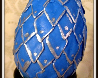 Polymer Clay Sculpture - Water Dragon Egg