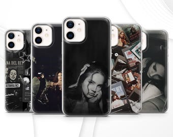 Lana Del Rey Phone Case Dark Feminine Girl Soft for iPhone 17 Pro, 16E, 15, 14, 13, 12 Samsung S25, S24Fe, S23, A56, Pixel 10A, 9Pro XL, 8A