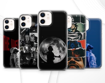 The Weeknd Phone case XO Album Music Night Blue for iPhone 17 Pro, 16E, 15, 14, 13, 12 Samsung S25, S24Fe, S23, A56, Pixel 10A, 9Pro XL, 8A