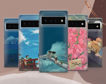 Spirited Away Phone Case Studio Ghibli Anime for Google Pixel 9A, 9Pro XL, 8A, 8Pro, 7A, 6A Samsung S25, S24, S23, A56 iPhone 17, 16, 15, 14