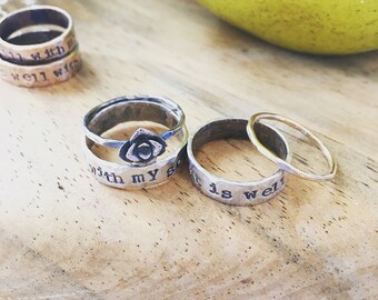 It Is Well With My Soul Ring