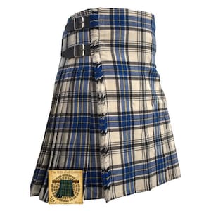 Handmade Clan Hannay Tartan Kilt: Scottish Style, Made to Measure