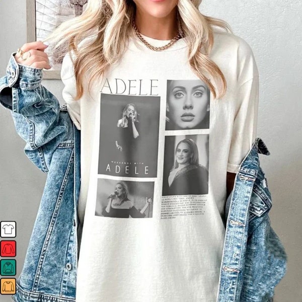 Limitiertes Adele Sweatshirt, Geschenk für Männer und Frauen, 2024 Adele Sweatshirt Geschenke für Fans, Adele Lover Geschenk Shirt, Adele Tour T-Shirt
