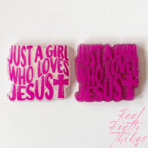 Just a Girl Who Loves Jesus – Badge Reel | Scripture Badge Reel | Reel Pretty Things