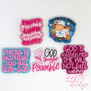 Scripture Badge Reel | Christian Faith Badge Reel | 5 Designs To Choose From | Nurse & Teacher ID Holder | Reel Pretty Things