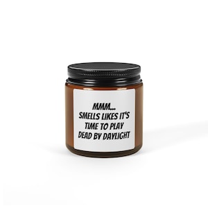 DBD Candle Dead by Daylight Inspired Gift, Gamer Girl Candle, Self-Care Essential, Fun Aromatherapy