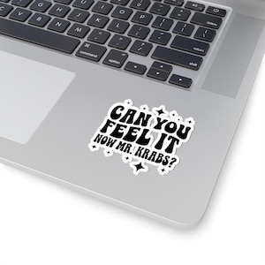 Spongebob Mr. Krabs Inspired Kiss-Cut Stickers, Fun Vinyl Decals for Laptop, Water Bottle, Car, Party Favors, Gift Ideas Spongebob