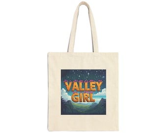 Stardew Valley Tote Bag: Gamer Girl Eco-Friendly Canvas Shopping Bag